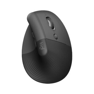 Logitech Lift Wireless Vertical Ergonomic Mouse-Graphite