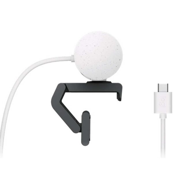 Logitech Brio 500 Hd USB-C Webcam-Off White - Image 6