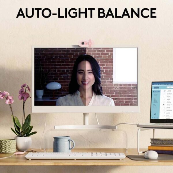 Logitech Brio 100 FHD USB Webcam-Graphite - Image 4