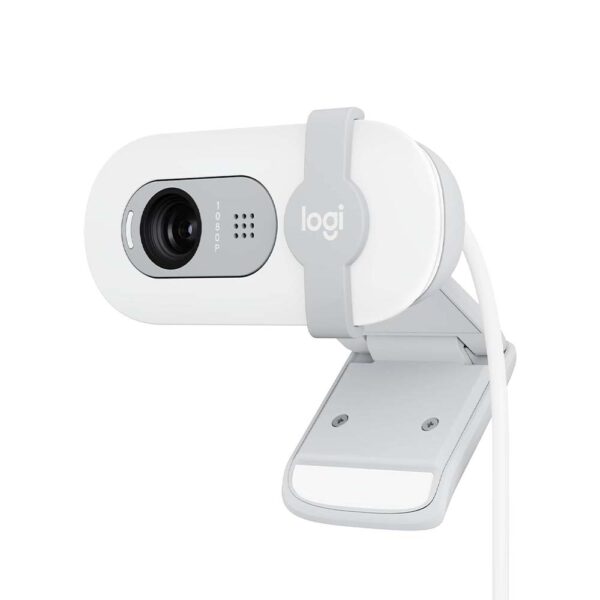Logitech Brio 100 FHD USB Webcam-Off White - Image 2