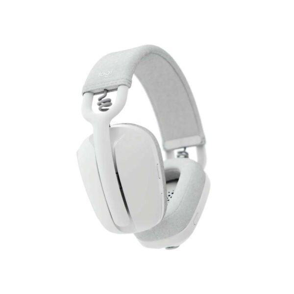 Logitech Zone Vibe 100 Wireless Headset-Off White - Image 2