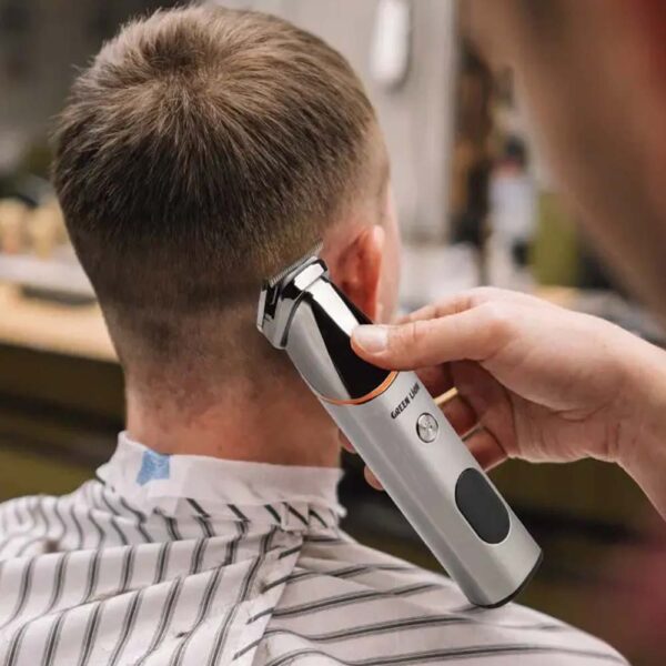 Green Lion 5 in 1 Multi-Function Hair Clipper Set 600mAh - Black - Image 2