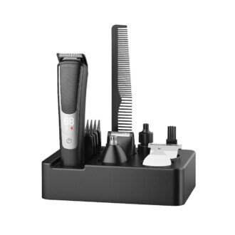Green Lion 5 in 1 Grooming Set 600mAh - Black