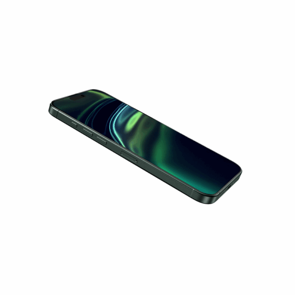 Green Lion 9H Steve Matte AR Glass Protector for iPhone 16 Pro - Clear - Image 2