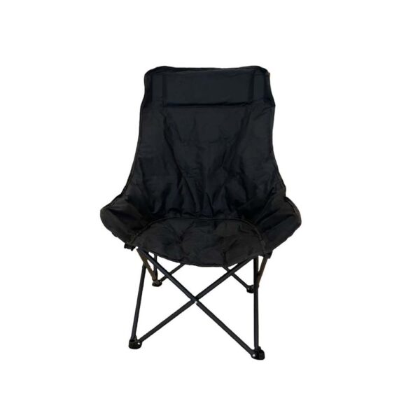 Green Lion Camping Chair - Black - Image 2