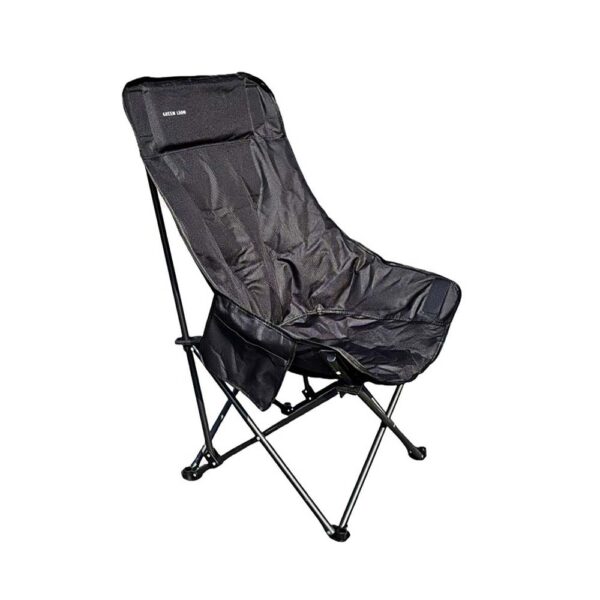 Green Lion Camping Chair - Black