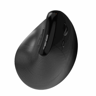 Green Lion Ergo Grip Vertical Mouse - Black