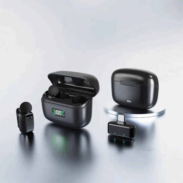 Green Lion Flex Mic Duo Type C to Lightning 2 in 1 - Black - Image 3