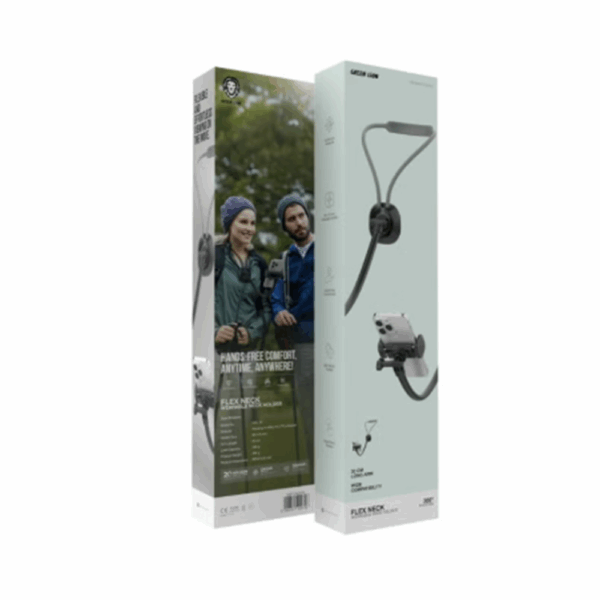 Green Lion Flex Neck Wearable Neck Holder - Black - Image 2
