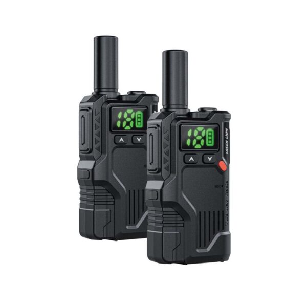 Green Lion GPX600 Walkie Talkie - Black