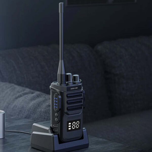 Green Lion GPX700 Walkie Talkie - Black - Image 2
