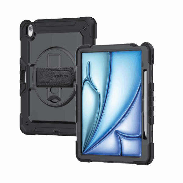 Green Lion Trioshield IPad Air 13 Case - Black