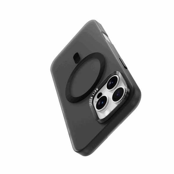 Green Lion Matte MagSafe X Case for iPhone 16 Pro - Black - Image 2