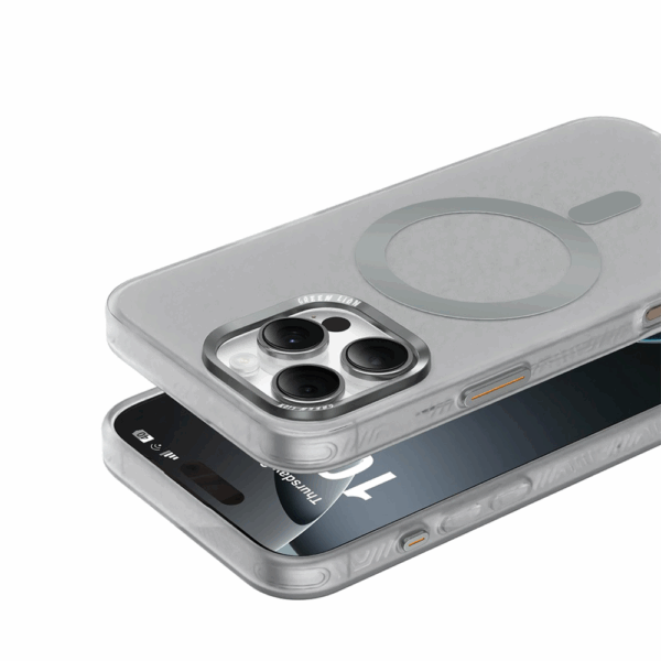 Green Lion Matte MagSafe X Case for iPhone 16 Pro - Gray - Image 2