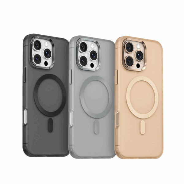 Green Lion Matte MagSafe X Case for iPhone 16 Pro - Gray - Image 3