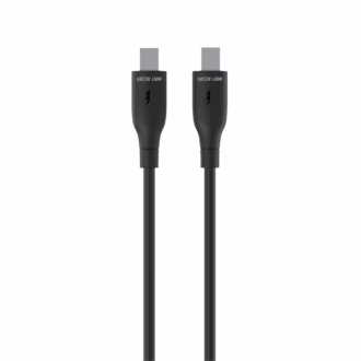 Green Lion USB-C TO USB-C PVC Cable 30 CM - Black