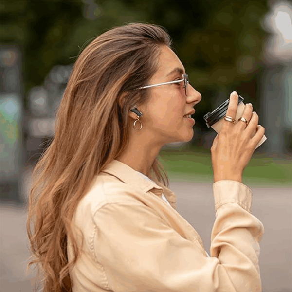 Green Lion Tune X True Wireless Earbuds - Black - Image 4