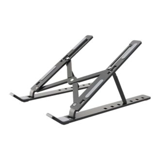 Green X-Foldable Laptop Stander - Gray