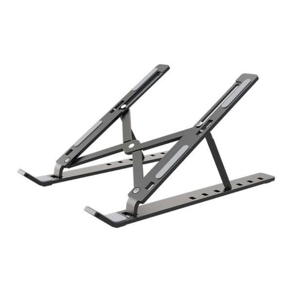Green X-Foldable Laptop Stander - Gray