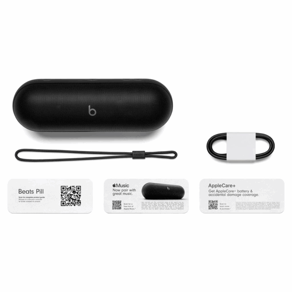 Beats Pill Seriously loud Series Wireless Speaker 2024 - Matte Black - Image 5