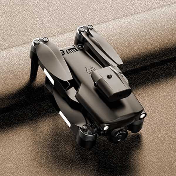 Porodo R/C Folding Drone With Brushless Motor and Infrared Obstacle Avoidance - Black - Image 3