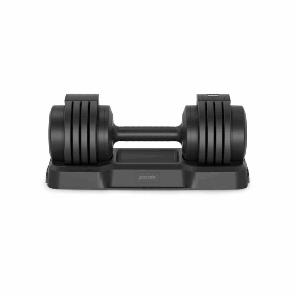 Porodo 55 lb Single Adjustable Smart Dumbbell