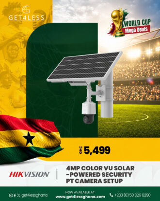 Hikvision Bullet 4.0Mp Ip Camera Colored Solar