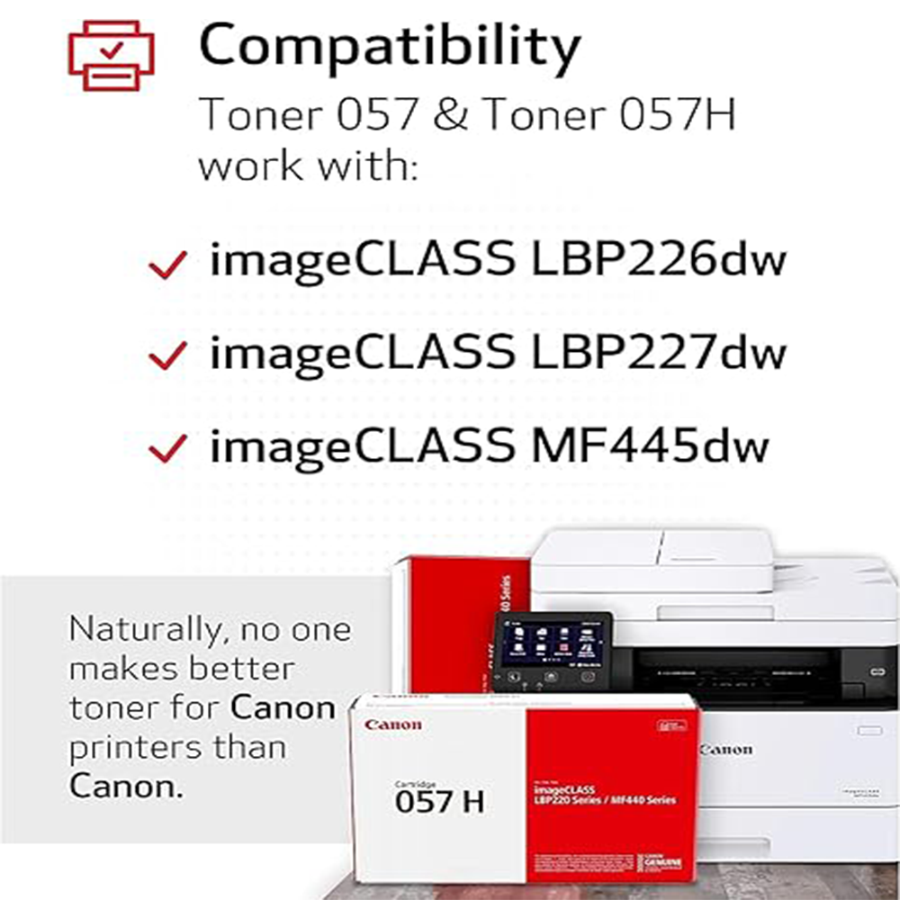 Canon Toner 057 Black - Image 2