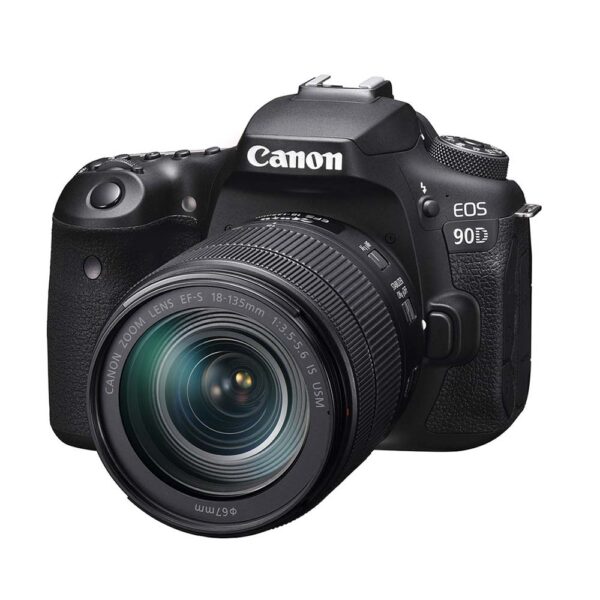 Canon DSLR Camera Eos-90D 32.5Mp 4K 18-55 Is Stm Kit - Image 4