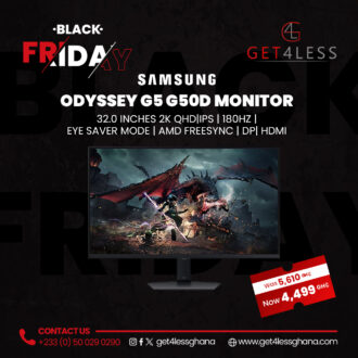 Samsung Odyssey G5 G50D 32 Inches IPS Black