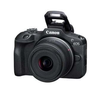 Canon EOS R100 with RF-S 18-45 mm Lens 4K UHD 24.1MP Black