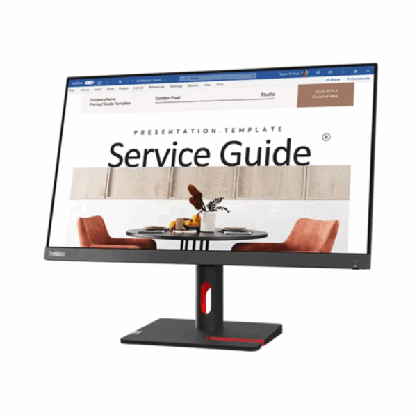 Lenovo ThinkVision S24i-30 Monitor 23.8 Inches FHD LED IPS HDMI VGA Black - Image 2