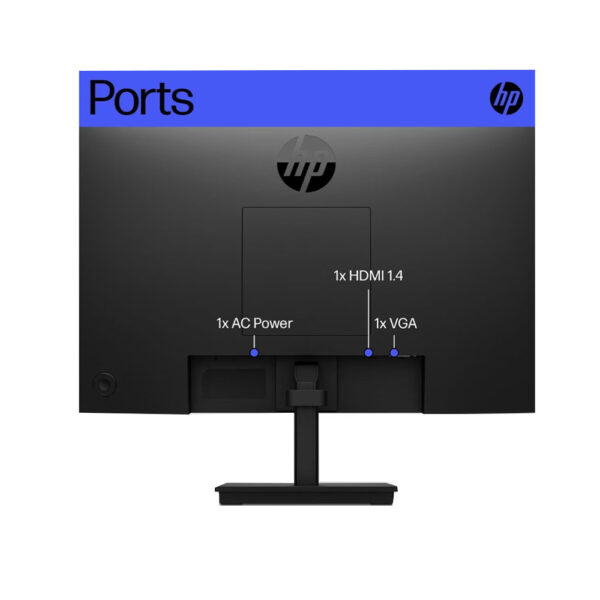 HP V22v G5 Monitor 21.45 FHD Led VA Black - Image 4