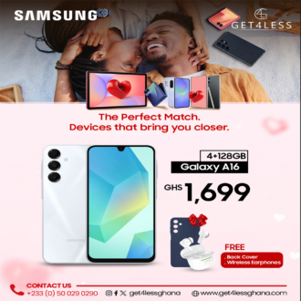 Samsung Galaxy A16 4GB RAM 128GB with free Cover and Wireless Earphones