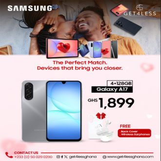 Samsung Galaxy A17 LTE 128 GB 4GB RAM with free Cover and Wireless Earphones