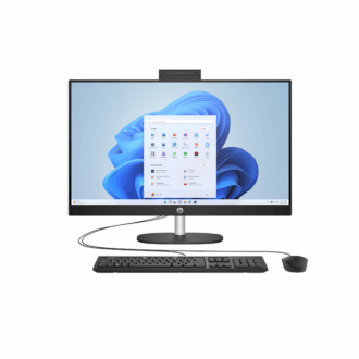 Hp All In One 27-i7 1355U 8GB DDR4 512GB M.2 NVMe SSD Iris XE Dos 27.0 Inches FHD Touch Black