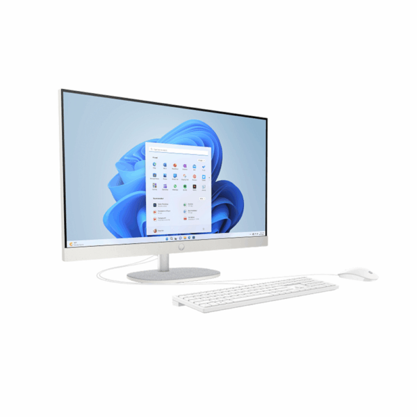 Hp All In One 27-i7 1355U 8GB DDR4 512GB M.2 NVMe SSD Iris Xe Dos 27.0 Inches FHD White - Image 3