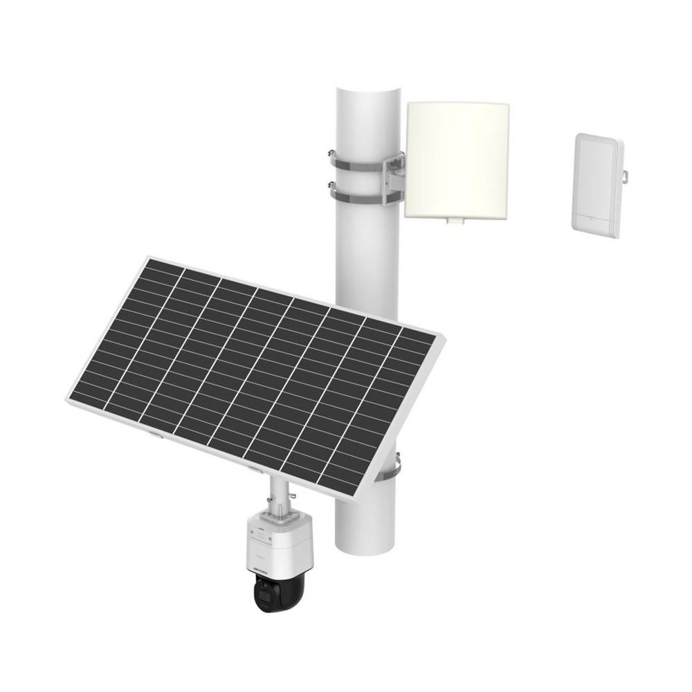 Hikvision Bullet 4.0Mp Ip Camera Colored Solar