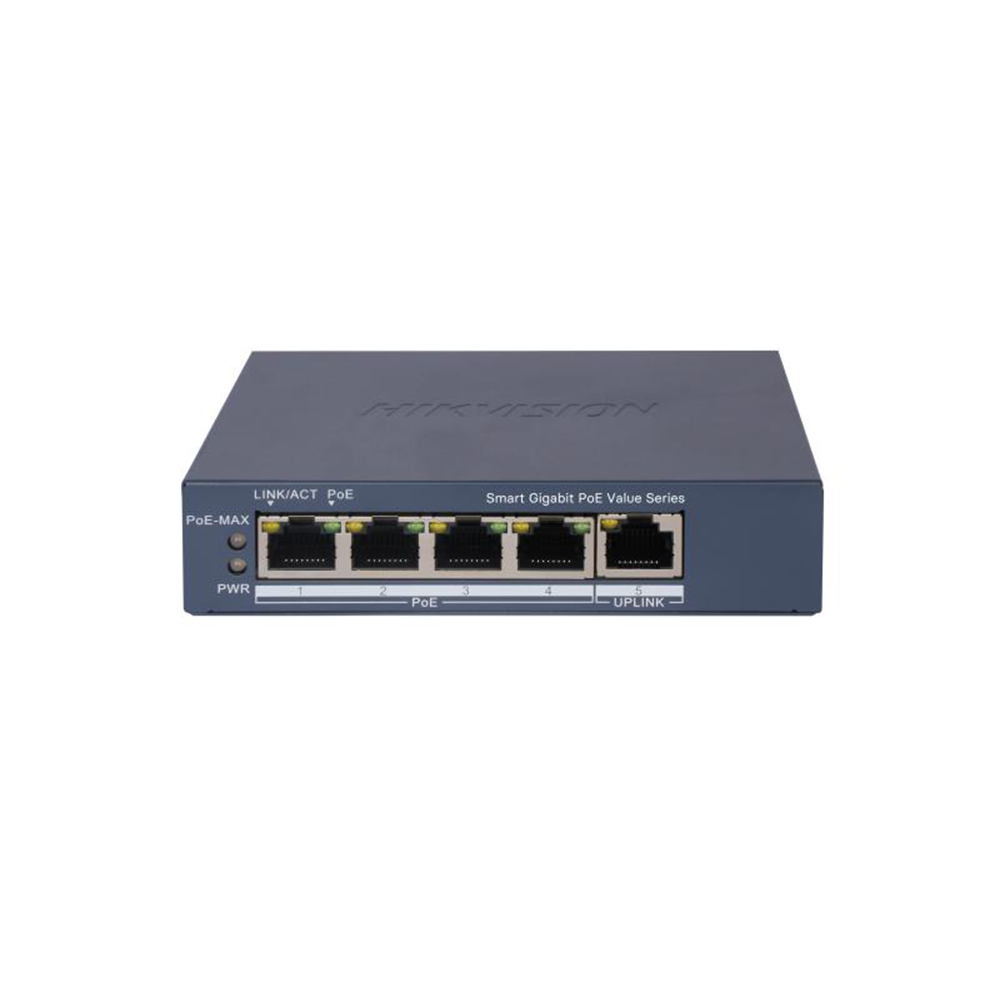 Hikvision 4-Port Gigabit Smart POE Switch