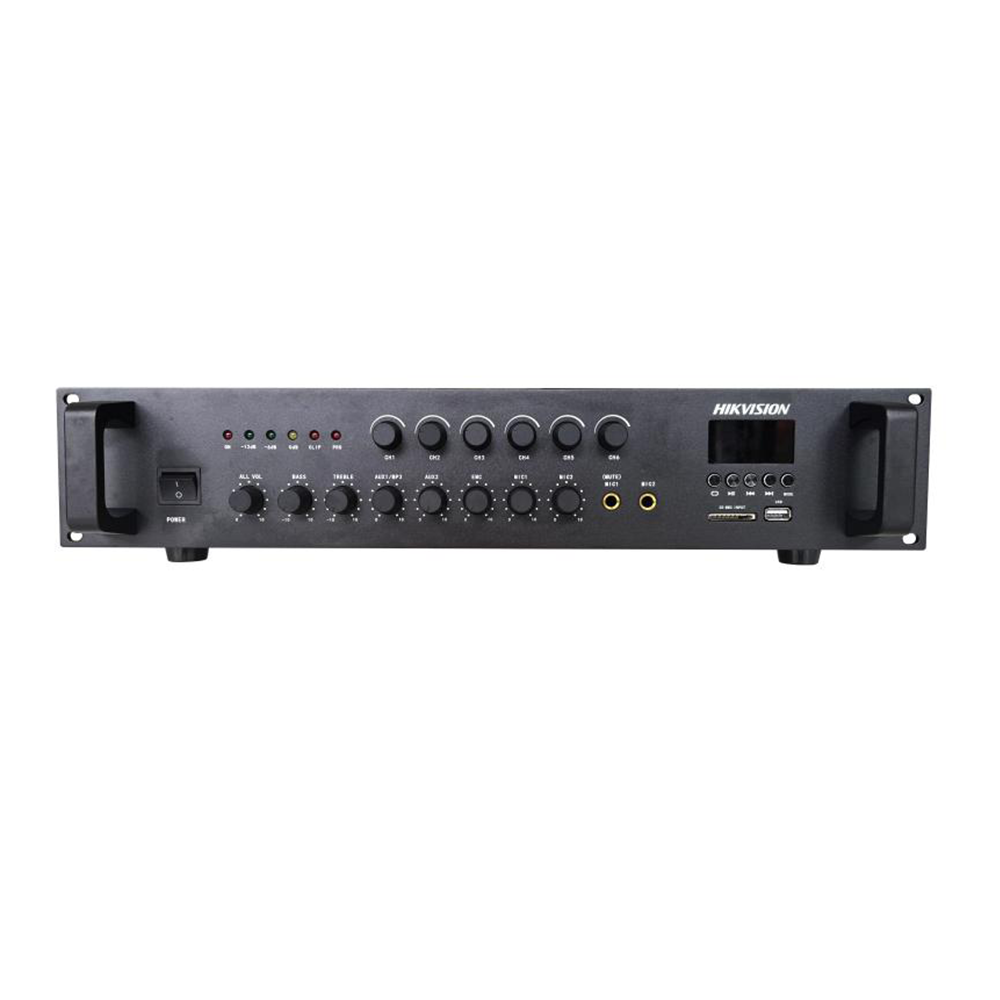 Hikvision Analog Amplifier 120W 6-Zone