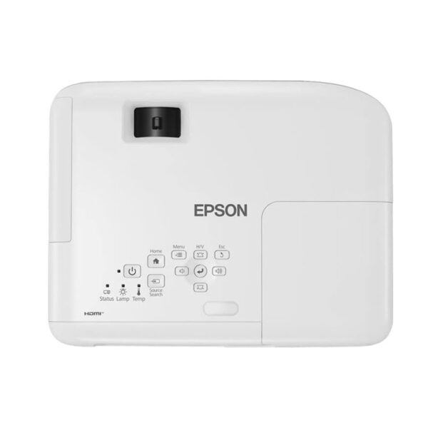 Epson EB-E10 XGA 3LCD Projector-3300 Lumens Hdmi VGA USB White - Image 3