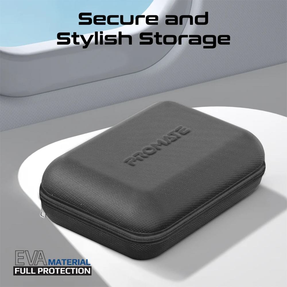 Promate 7 in 1 Portable Essential Electronic Accessories Travel Kit - Image 3