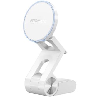 Promate MagSafe Compatible foldable Phone Stand with Monitor