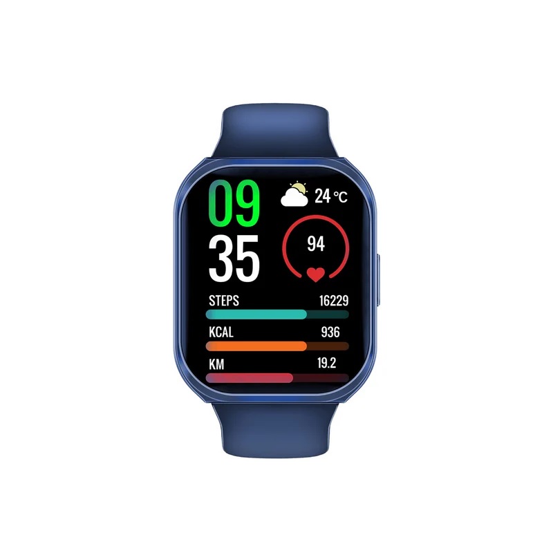 Promate 2.0 Inches ActivLife Smartwatch with BT Calling - Blue