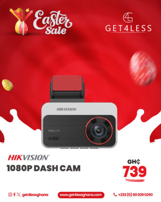 Hikvision 1080P high resolution, with horizontal 107°wide angle, diagonal 128°