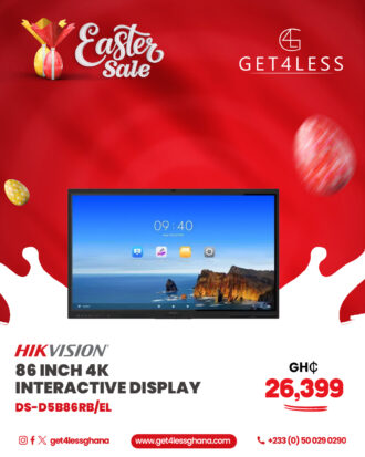 Hikvision 86 Inch Interactive Display ( Android Touch )