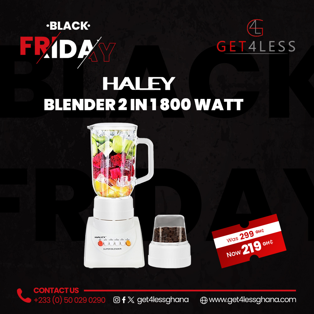 Haley Blender 2 in 1 800 Watt