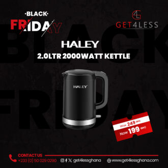 Haley Kettle 2.0 Ltr Black