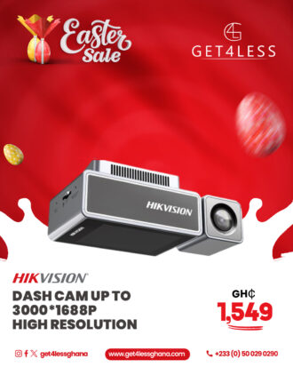 Hikvision 3000*1688P high resolution, with horizontal 127°wide angle, diagonal 151°