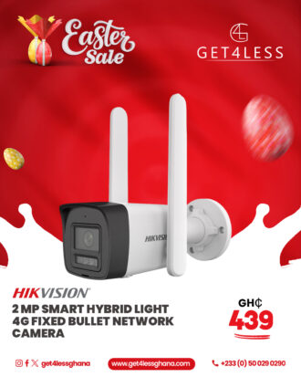 Hikvision Bullet 2.0Mp Smart Hybrid Audio Camera 4G